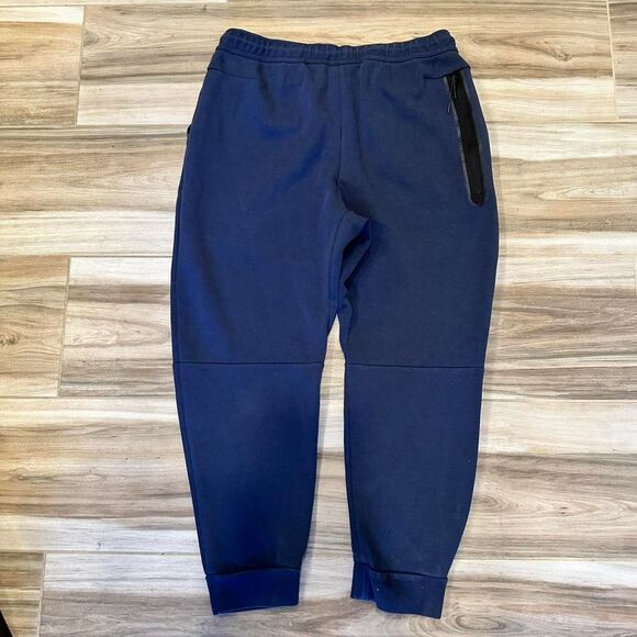 Navy Nike Tech Fleece Joggers-tracksuits - Picture 2 of 3